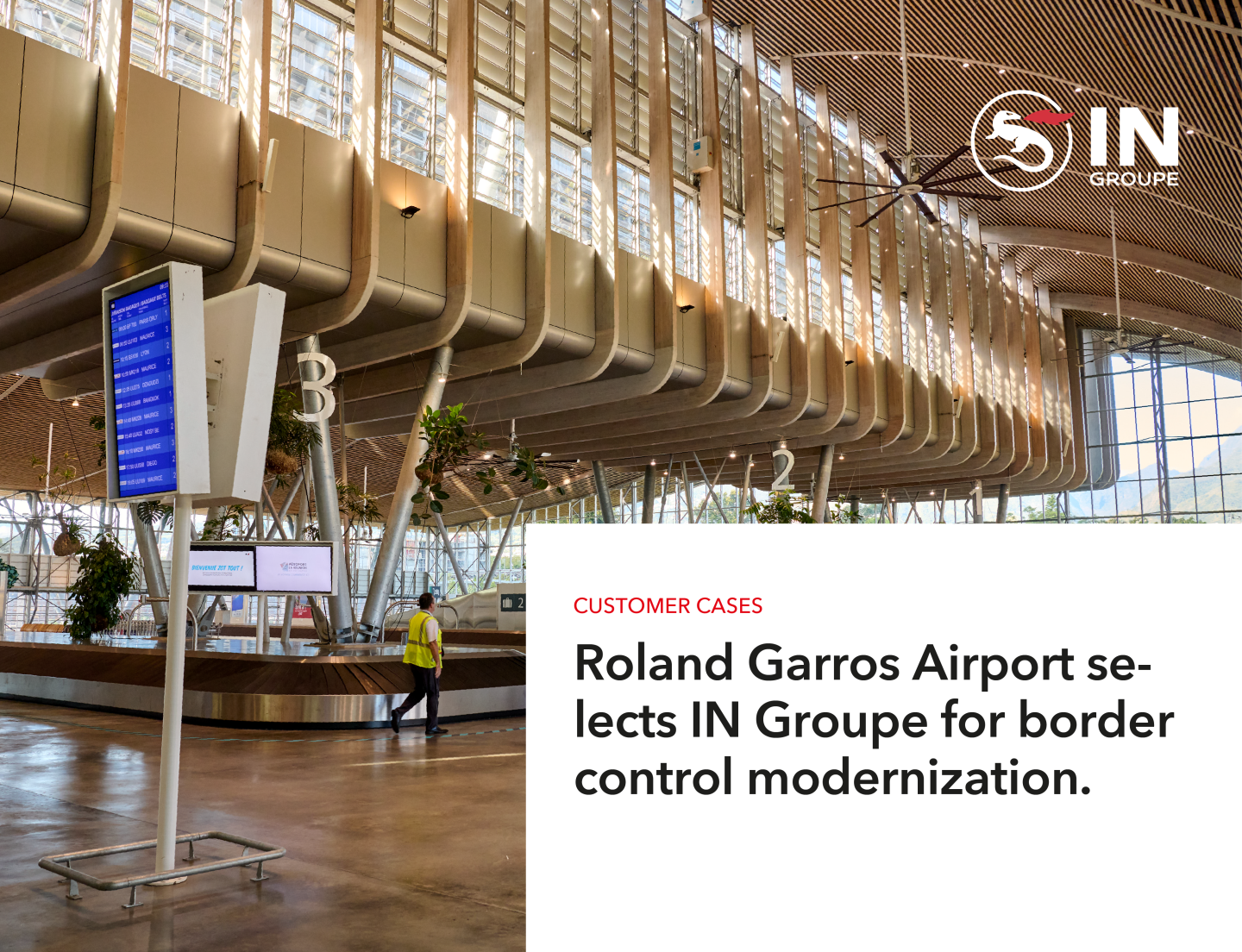 La Réunion Roland Garros Airport selects IN Groupe to modernise its automated external border control